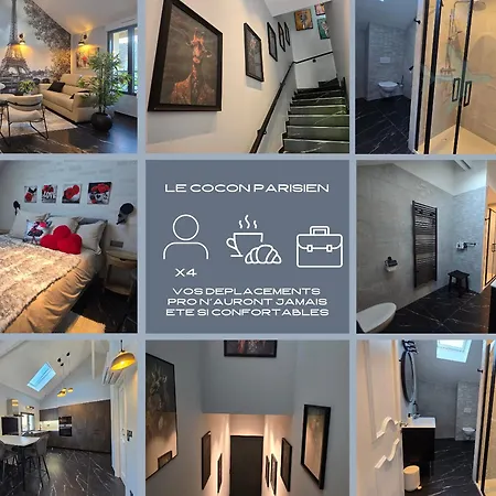 Villa M77 - Le Cocon Parisien - Clim * Boitron (Seine-et-Marne)