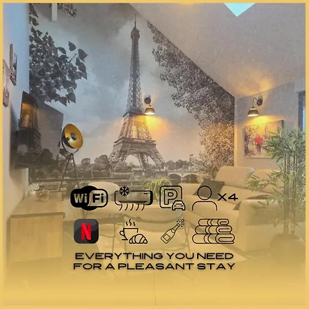 M77 - Le Cocon Parisien - Clim Apartment Boitron (Seine-et-Marne)